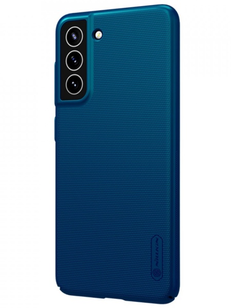 Husa Samsung Galaxy S21 FE-Nillkin Super Frosted Shield Case Albastra