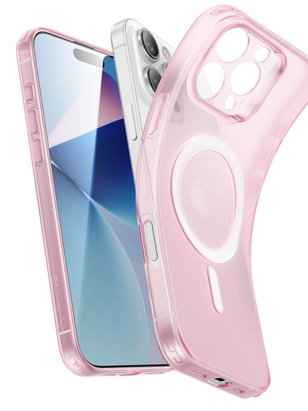 Husa iPhone 16 Pro Max ESR Zero HaloLock Frosted Pink
