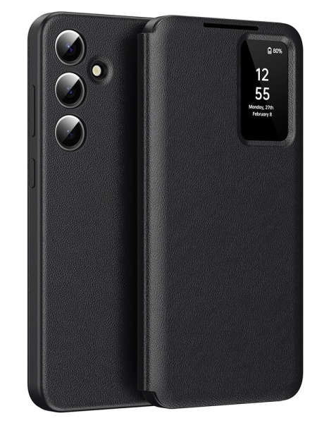 Husa Samsung Galaxy A56 SmartView Techsuit Neagra