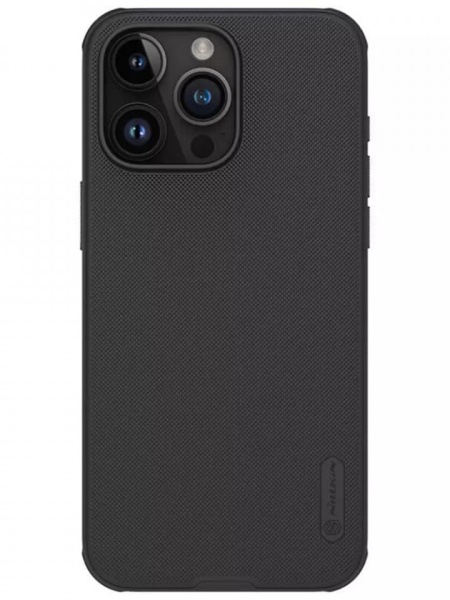 Husa iPhone 15 Pro -Nillkin Super Frosted Shield Case Neagra
