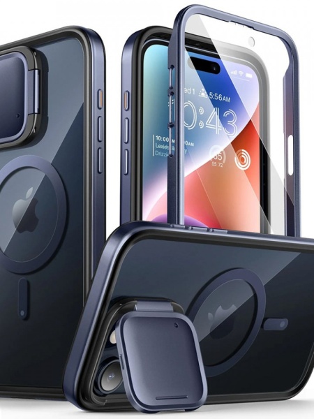 Husa pentru iPhone 15 Pro Max i-Blason Shield Mag Case Mountain