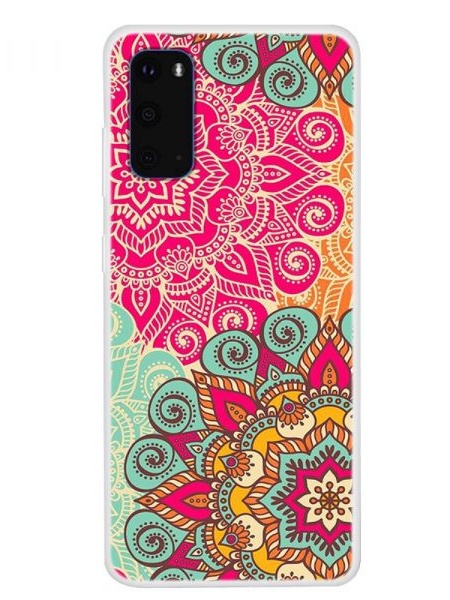 Husa Samsung Galaxy S20 - Matt Printing Soft TPU-Mandala