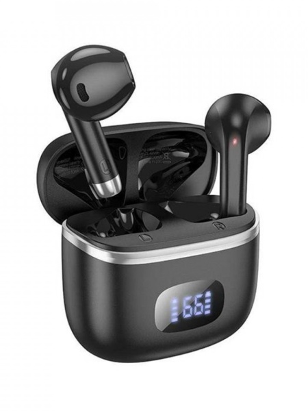Casti Wireless de la Hoco EQ1 - TWS, Bluetooth 5.3, LED Digital Display negre