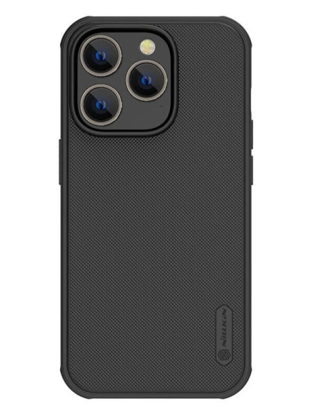 Husa iPhone 14 Pro Max-Nillkin Super Frosted Shield Case Neagra