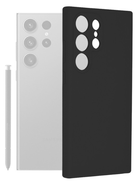 Husa Samsung Galaxy S24 Ultra -Soft Edge Silicone neagra