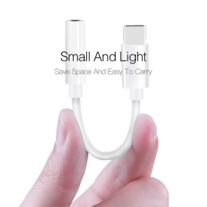 Adaptor audio original Huawei Type C to Jack 3.5mm alb - Img 4
