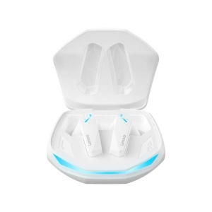 Casti wireless Lenovo Bluetooth 5.3, for Gaming Dual Mode, Low Latency, HD Calls, Ergonomic Design albe - Img 3