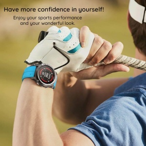 Curea Garmin Fenix 22 mm Techsuit Watchband QuickFit W060 Neagra - Img 4