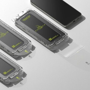 Folie sticla Samsung Galaxy S25 Plus Ringke Easy Slide 2buc - Img 3