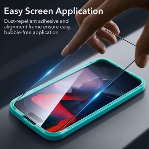 Folie sticla securizata iPhone 15 Pro Max -ESR Screen Shield -clear - Img 6