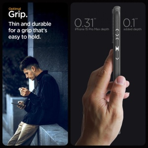 Husa Apple iPhone 15 Pro - Spigen Mag Armor Magsafe - Img 4