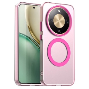 Husa Honor Magic 8 Lite CandyCase Magsafe roz