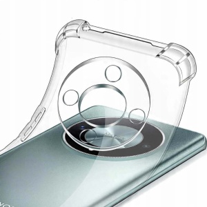 Husa Honor Magic 8 Lite Shockproof Clear Silicone transparenta - Img 3
