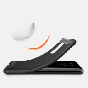 Husa Huawei Mate 20 -Carbon Series-Neagra - Img 3