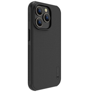Husa iPhone 14 Pro Max-Nillkin Super Frosted Shield Case Neagra - Img 2