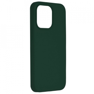 Husa iPhone 15 Pro Max -Soft Edge Silicone Verde inchis - Img 2