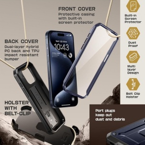 Husa iPhone 15 Pro Max Supcase Unicorn Beetle Pro Mountain - Img 2