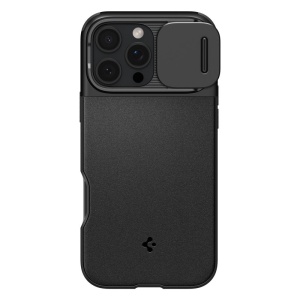 Husa iPhone 16 Pro Max Spigen Optik Armor Magsafe Neagra - Img 3
