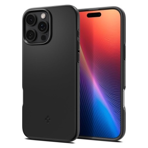 Husa iPhone 16 Pro Max Spigen Thin Fit Magsafe Neagra - Img 1