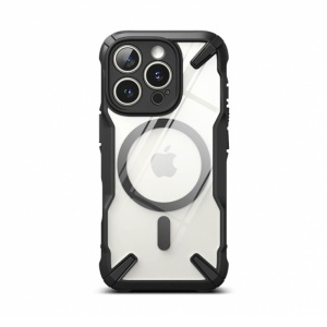 Husa iPhone 16 Pro - Ringke Fusion X Magsafe Black - Img 6
