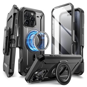 Husa iPhone 16 Pro Supcase UB Pro Mag Magsafe Neagra - Img 1