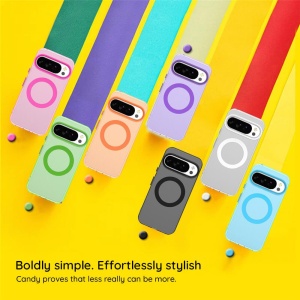 Husa iPhone 17 CandyCase Magsafe Albă - Img 2