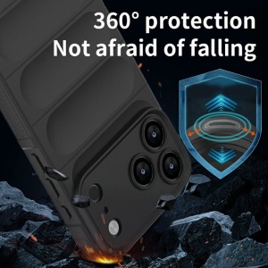 Husa iPhone 17 Pro Max Magic Shield albastra - Img 3