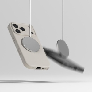 Husa iPhone 17 Pro Max Ringke Silicone Magnetic Magsafe stone - Img 8
