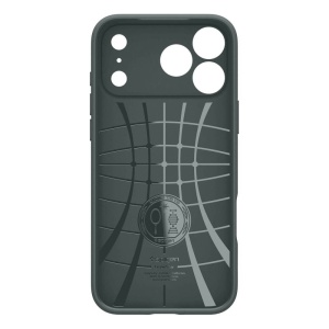 Husa iPhone 17 Pro Max Spigen Liquid Air Abyss Green - Img 4