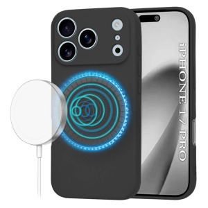 Husa iPhone 17 Pro SoftFlex Magsafe neagra - Img 1