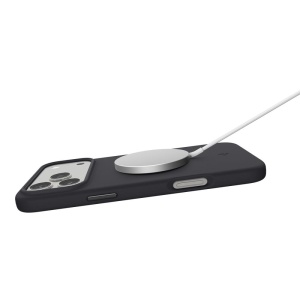 Husa iPhone 17 Pro Spigen Silicone Fit Magsafe Neagra - Img 5