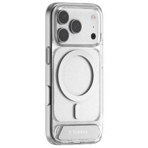 Husa iPhone 17 Pro Torras Pstand transparenta - Img 1