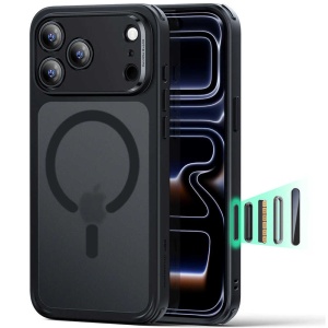Husă iPhone 18 Pro ESR Classic Hybrid HaloLock Frosted Black