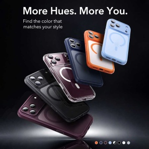 Husă iPhone 18 Pro Max / 17 Pro Max ESR Classic Hybrid oferind o gama variata de culori