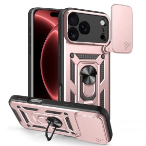 Husă iPhone 18 Pro Max și iPhone 17 Pro Max Techsuit CamShield Series, Rose Gold