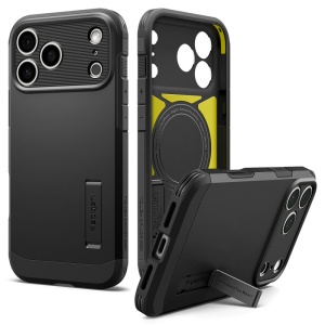 Husă iPhone 18 Pro Max Spigen Tough Armor neagra - Img 12