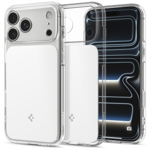 Husă iPhone 18 Pro Max - Spigen - Ultra Hybrid T MagSafe - Glossy White - Img 12