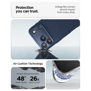 Husă iPhone 18 Pro Spigen Liquid Air - Navy Blue - Img 5