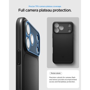 Husă iPhone 18 Pro Subțire Spigen Thin Fit - neagra - Img 5