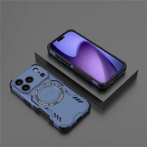 Husă iPhone 18 Pro - Techsuit ArmorMag Blue - Img 11