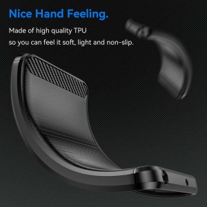 Husă iPhone 18 Pro - Techsuit Carbon Silicone - Black - Img 9