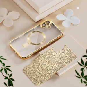 Husă iPhone 18 Pro - Techsuit Luxury Glitter - Deep Blue - Img 8
