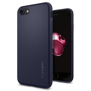 Husa Iphone SE 3 (2022)/SE 2 (2020)/7/8 -Spigen Liquid Air- Midnight Blue - Img 1
