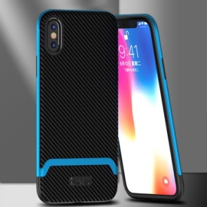 Husa iPhone XS Max- iPaky Bumblebee Neo Hybrid cu rama albastra - Img 4