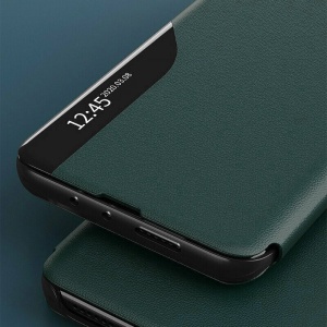 Husa Samsung Galaxy A22 5G -Eco Leather View Case-Dark Green - Img 5