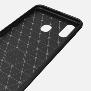 Husa Samsung Galaxy A30- Carbon Series- Albastra - Img 4