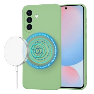 Husa Samsung Galaxy A36 SoftFlex Magsafe verde - Img 1