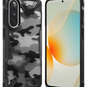 Husa Samsung Galaxy A57 Ringke Fusion X Camo Black - Img 6