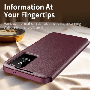 Husa Samsung Galaxy A57 SmartView Techsuit rosie - Img 4