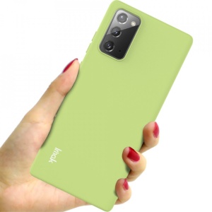 Husa Samsung Galaxy Note 20- Imak Gel TPU Case- Light Green - Img 4